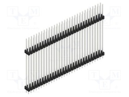 Connector: pin strips; pin header; male; PIN: 60; 2.54mm; THT; 2x30