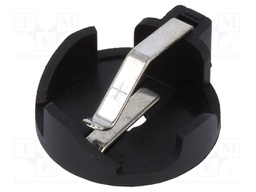 Socket; Mounting: THT,horizontal; Size: CR2032,DL2032; Batt.no: 1