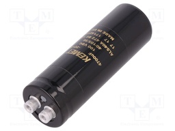 Capacitor: electrolytic; 4700uF; 100VDC; Leads: screw; ESR: 26mΩ