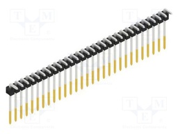 Connector: pin strips; pin header; male; PIN: 29; 2.54mm; THT; 1x29
