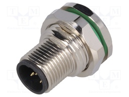 Socket; M12; PIN: 5; male; B code-Profibus; THT; IP67; 60V; 4A