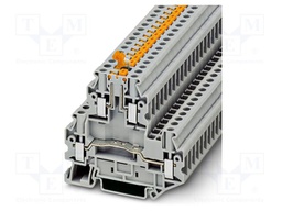 Splice terminal: rail; PA; L: 64.4mm; terminals: 4; W: 6.2mm