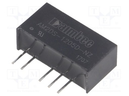 Converter: DC/DC; 2W; Uin: 10.8÷13.2V; Uout: 5VDC; Uout2: -5VDC; SIP7