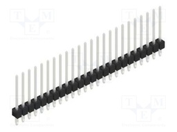 Connector: pin strips; pin header; male; PIN: 24; 2.54mm; THT; 1x24