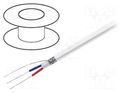 Wire: DMX; Core: stranded; 2x0,35mm2; Ø6.3mm; 110Ω; -15÷70°C