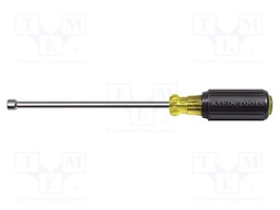 Screwdriver: standard; 6-angles socket; HEX 1/4"; magnetic