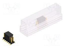 Connector: pin strips; pin header; male; PIN: 12; 2.54mm; SMT; 2x6