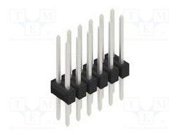 Connector: pin strips; pin header; male; PIN: 12; 2.54mm; THT; 2x6