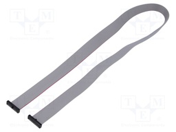 Ribbon cable with IDC connectors; Tape ph: 0.64mm; 609.6mm