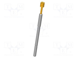 Test needle; Operational spring compression: 4mm; 20A; Ø: 2.5mm