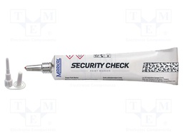 Paint; brown; SECURITY CHECK ORIGINAL; 20÷70°C