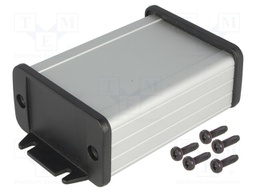 Enclosure: with panel; with fixing lugs; 1457; X: 59mm; Y: 80mm