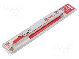 Hacksaw blade; wood,wood with nails; 230mm; 5teeth/inch; 5pcs.