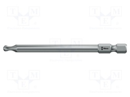 Screwdriver bit; Torx®,spherical; TX15; Overall len: 89mm