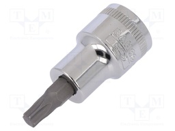 Key; Torx®,socket spanner; TX25; 3/8"; 60mm; tool steel