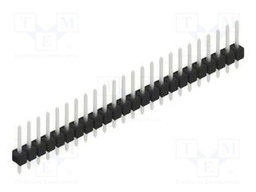 Connector: pin strips; pin header; male; PIN: 24; 2.54mm; THT; 1x24