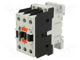 Contactor: 3-pole; NO x3; 120VAC; 26A; for DIN rail mounting; BF