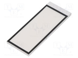 Backlight; LED; Dim: 55.75x22.86x2.5mm; white; 46.8x19mm; 650cd/m2