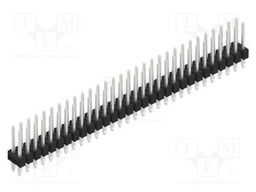 Connector: pin strips; pin header; male; PIN: 60; 2.54mm; THT; 2x30