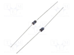 Diode: Zener; 1W; 5.6V; DO41/DO15; single diode; 10uA