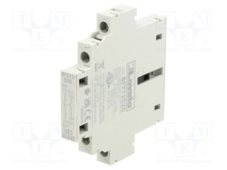 Auxiliary contacts; Series: BF; Leads: spring clamps; side