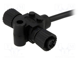 Splitter; cable,M12 female x2; A code-DeviceNet / CANopen; IP68