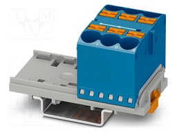 Splice terminal: rail; 57A; 800V; push-in; L: 25.1mm; 0.5÷16mm2