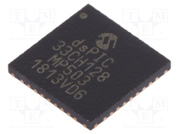 DsPIC microcontroller; SRAM: 20kB; Memory: 128kB; UQFN36; 3÷3.6VDC