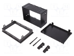 Enclosure: panel; X: 144mm; Y: 96mm; Z: 57mm; ABS + PC,PPO; black