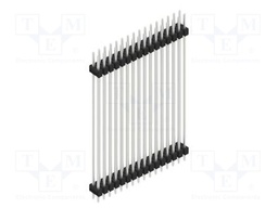 Connector: pin strips; pin header; male; PIN: 32; 2.54mm; THT; 2x16