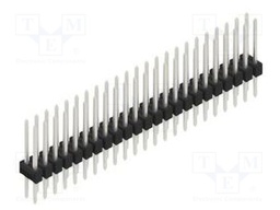 Connector: pin strips; pin header; male; PIN: 46; 2.54mm; THT; 2x23