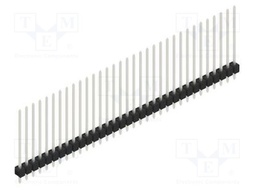 Connector: pin strips; pin header; male; PIN: 33; 2.54mm; THT; 1x33