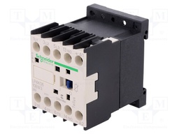 Contactor: 3-pole; NO x3; Auxiliary contacts: NO; 24VDC; 6A; W: 45mm