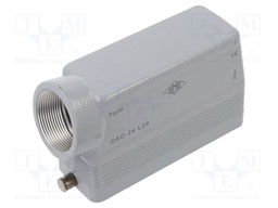 Enclosure: for HDC connectors; C-TYPE; size 104.27; high; PG29