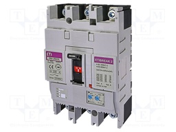 Power breaker; Poles: 3; screw type; Inom: 200A; 690VAC; IP20; MCCB
