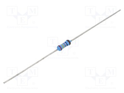 Resistor: thin film; THT; 243Ω; 600mW; ±5%; Ø2.5x6.5mm; 50ppm/°C