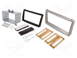 Radio frame; Hyundai; 2 DIN; black