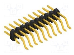 Connector: pin strips; pin header; male; PIN: 20; 2mm; SMT; 2x10