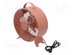 Fan: AC; Len: 1.5m; Additional functions: 2 speed settings; 20W