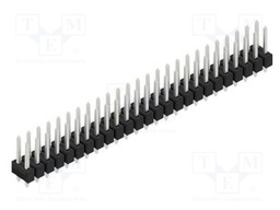 Connector: pin strips; pin header; male; PIN: 50; 2.54mm; THT; 2x25