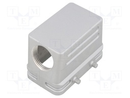 Enclosure: for HDC connectors; C146; size E10; for cable; EMC