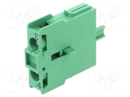 Contact block; -30÷55°C; IP20; Contacts: NO; AC load @R: 6A/440VAC