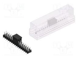 Connector: pin strips; pin header; male; PIN: 32; 2.54mm; SMT; 2x16