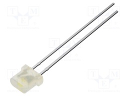 LED; white cold; 750mcd; 115°; Front: flat; 10000K; 2x4x4.1mm; tower