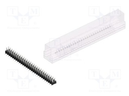 Connector: pin strips; pin header; male; PIN: 56; 2.54mm; SMT; 2x28