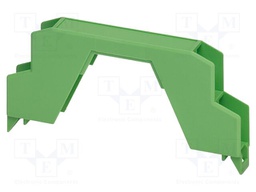 Upper housing; green; ME 12,5; X: 12.6mm; Y: 99mm; Z: 45.85mm