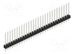 Connector: pin strips; pin header; male; PIN: 28; 2.54mm; THT; 1x28