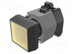 Control lamp; 22mm; OptoHiT; -40÷55°C; Ø22.3mm; IP65; yellow