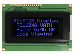 Display: LCD; alphanumeric; VA Negative; 16x4; 87x60x13.6mm; LED