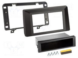 Radio frame; Dacia; 2 DIN; black